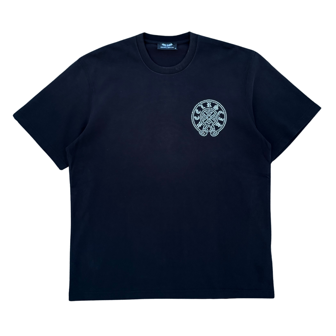 REELISTIK EMBLEM TEE - WASHED BLACK