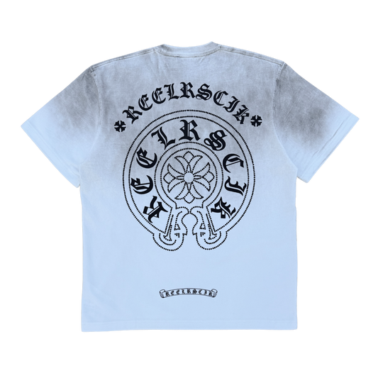 REELISTIK EMBLEM TEE - WASHED WHITE