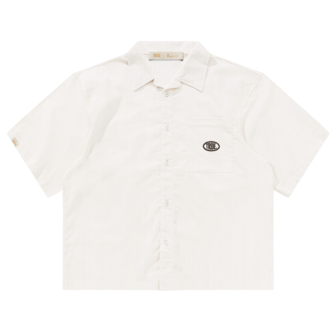 TRUE CORDUROY SHIRT - CREAM