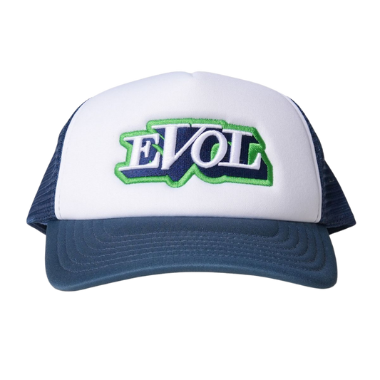 EVOL OUTLINE CAP - NAVY BLUE