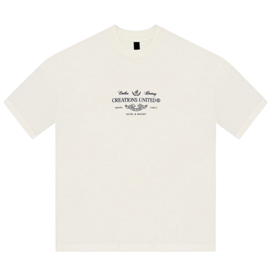 PURE MONCLAIR TEE - CREAM