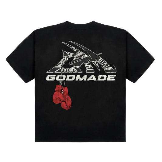 GODMADE WRAPPED TEE - BLACK