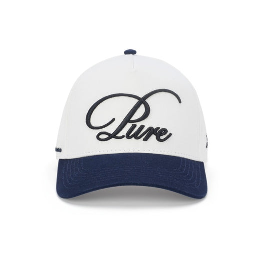 PURE DOPAMINE CAP - WHITE/NAVY