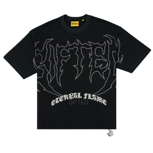 GFTD LA - ETERNAL FLAME BLACK TEE