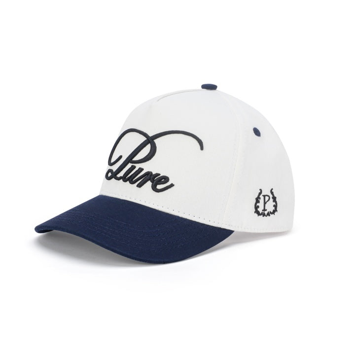 PURE DOPAMINE CAP - WHITE/NAVY