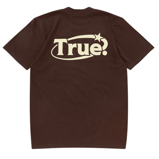 TRUE STAR TEE - BROWN/BEIGE