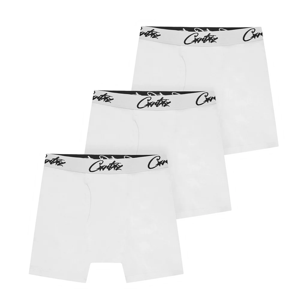 CORTEIZ ALLSTARZ BOXERS - WHITE (3 PACK)