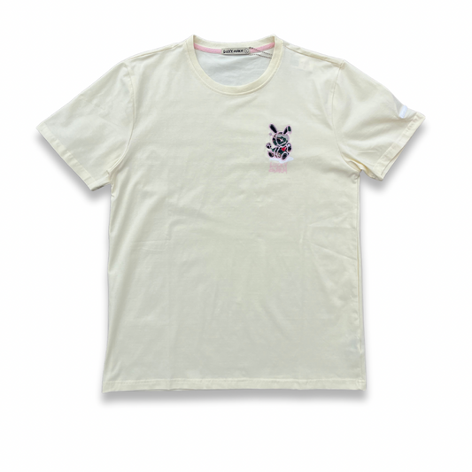 LUCKY CHARM TEE SMALL LOGO OFF WHITE/CAMO