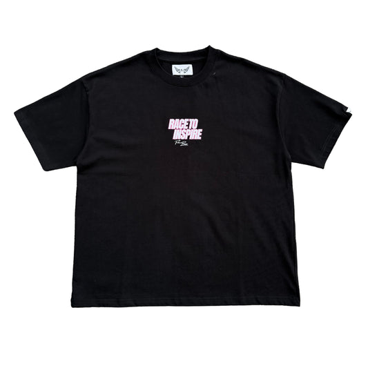 ‘RACE TO INSPIRE’ BLACK TEE