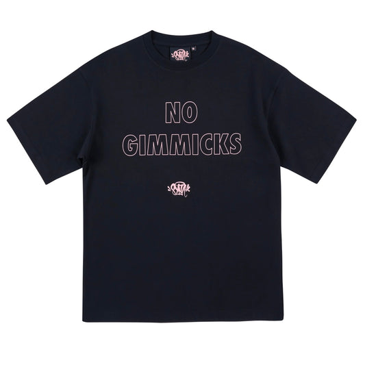 SYNA ‘NO GIMMICKS’ TEE - BLACK