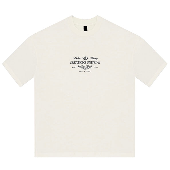 PURE MONCLAIR TEE - CREAM