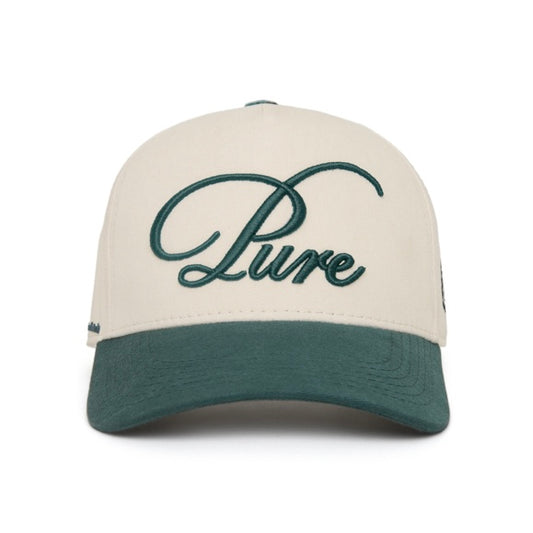 PURE MOCLAIR CAP - CREAM/GREEN