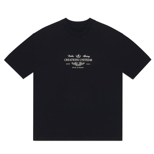 PURE MONCLAIR TEE - BLACK