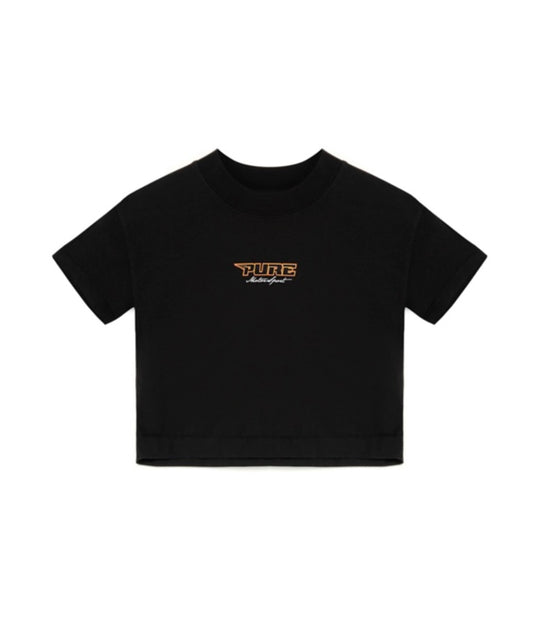 PURE BLACK - BABY TEE