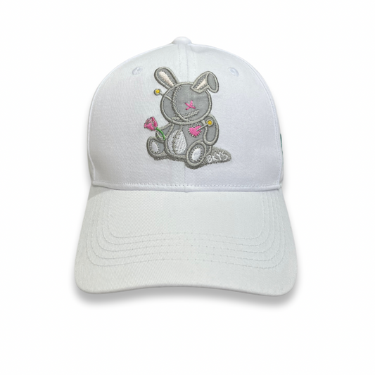 WHITE / SILVER LUCKY CHARM CAP