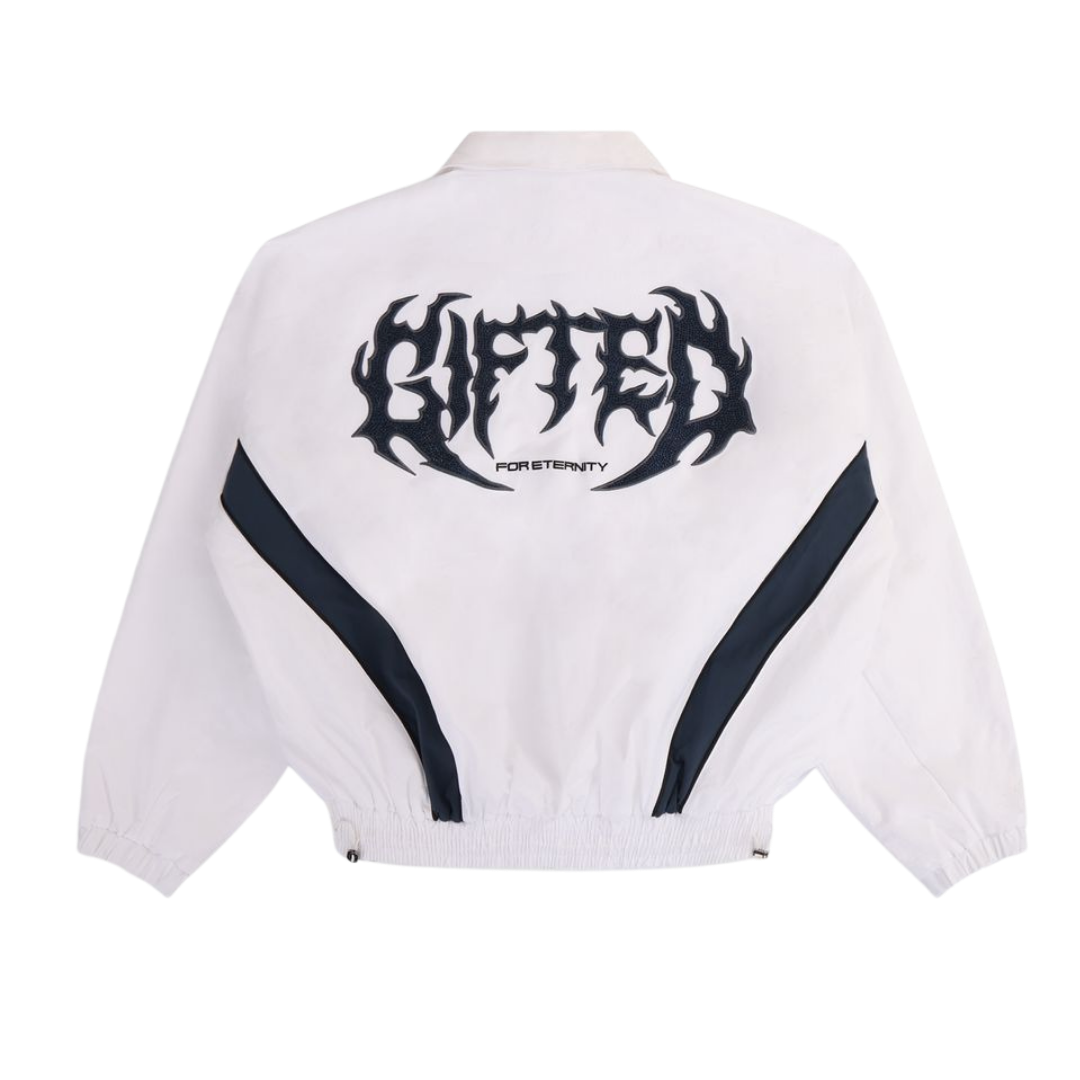 GFTD TRACK JACKET - WHITE
