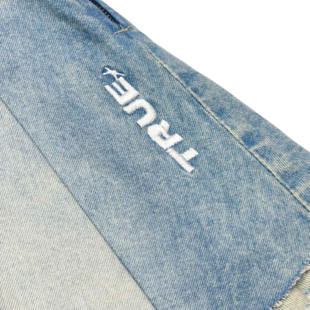 TRUE DENIM SKIRT - BLUE
