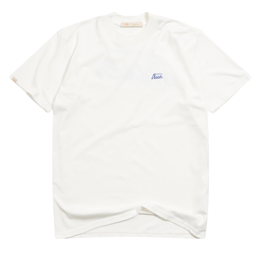 TRUE CURSIVE TEE - BEIGE