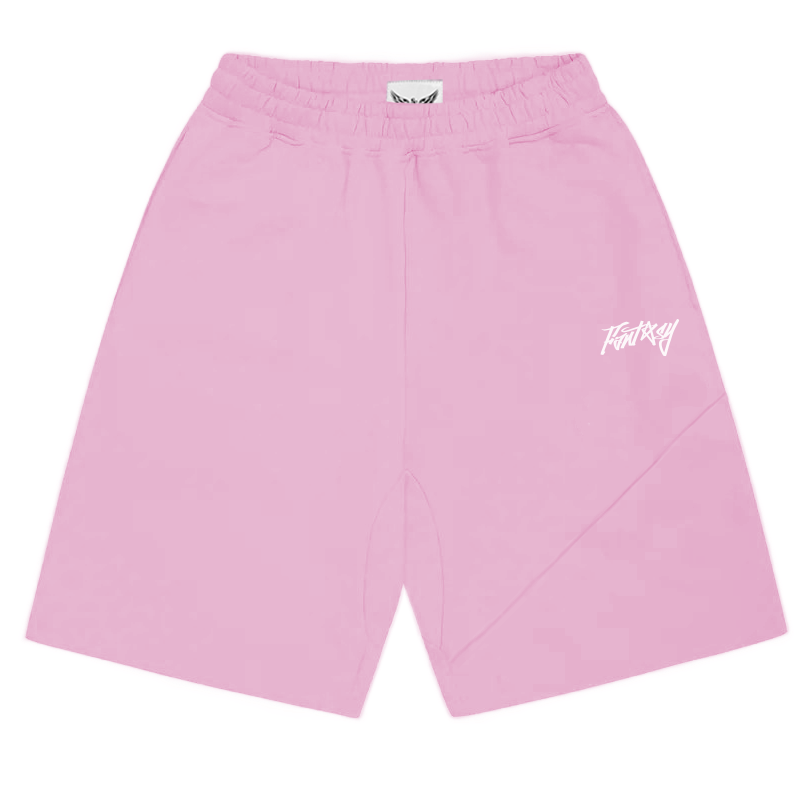 FANTASY SUPPLY FLEECE SHORTS - PINK