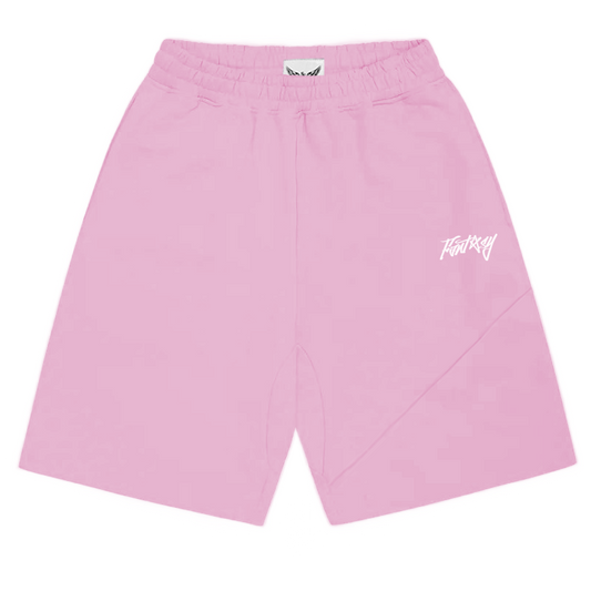 FANTASY SUPPLY FLEECE SHORTS - PINK