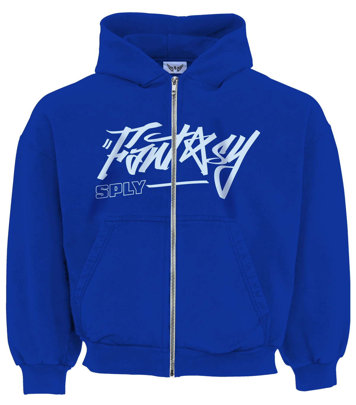FS ZIP UP HOODIE - BLUE (BACK SOON)