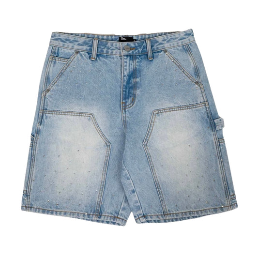 EPTM SPOTTY JORTS - LT BLUE