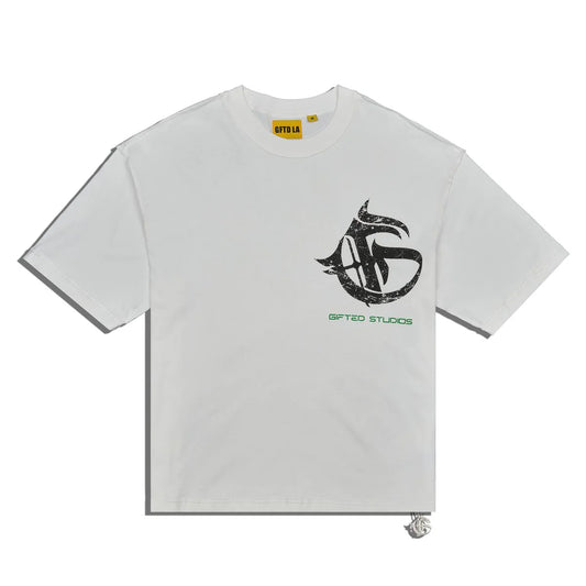 GFTD LA NEW WORLD TEE - WHITE