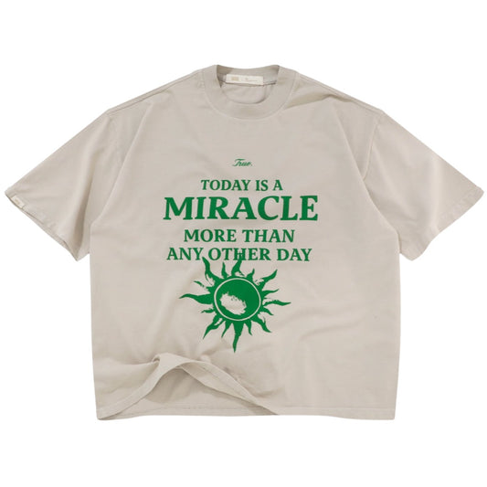 TRUE MIRACLE TEE - SAND