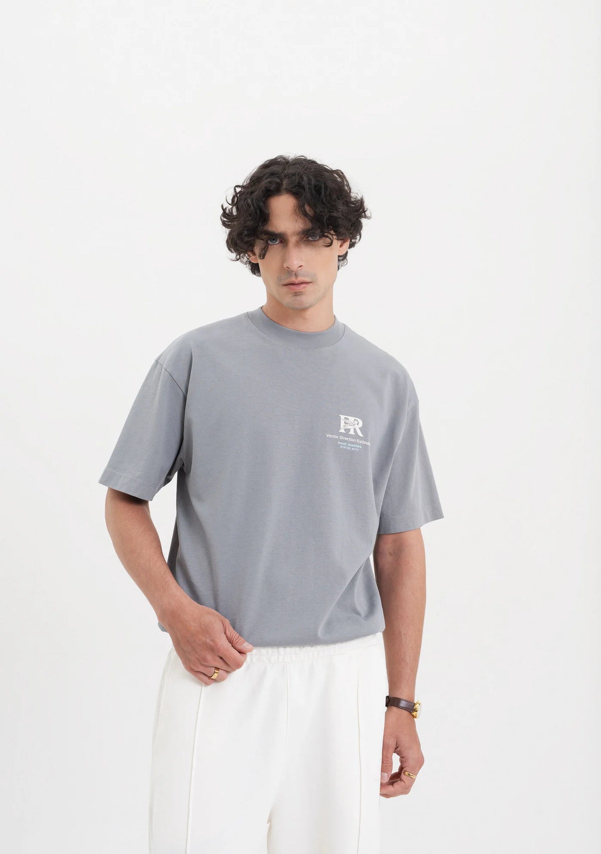 PURE ATL TEE - GREY
