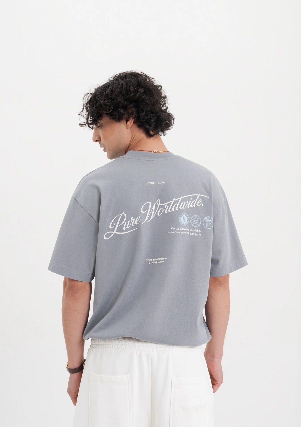 PURE ATL TEE - GREY