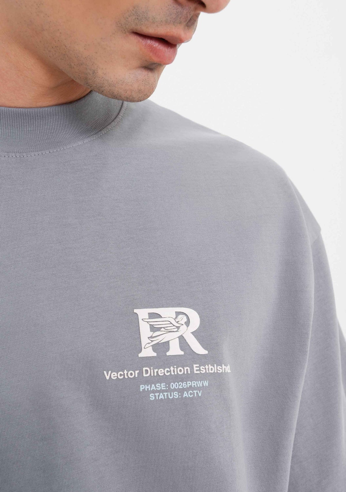 PURE ATL TEE - GREY