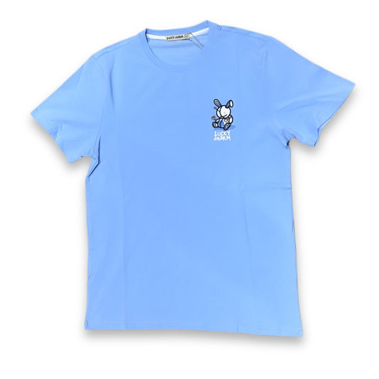 SKY BLUE SMALL LOGO TEE