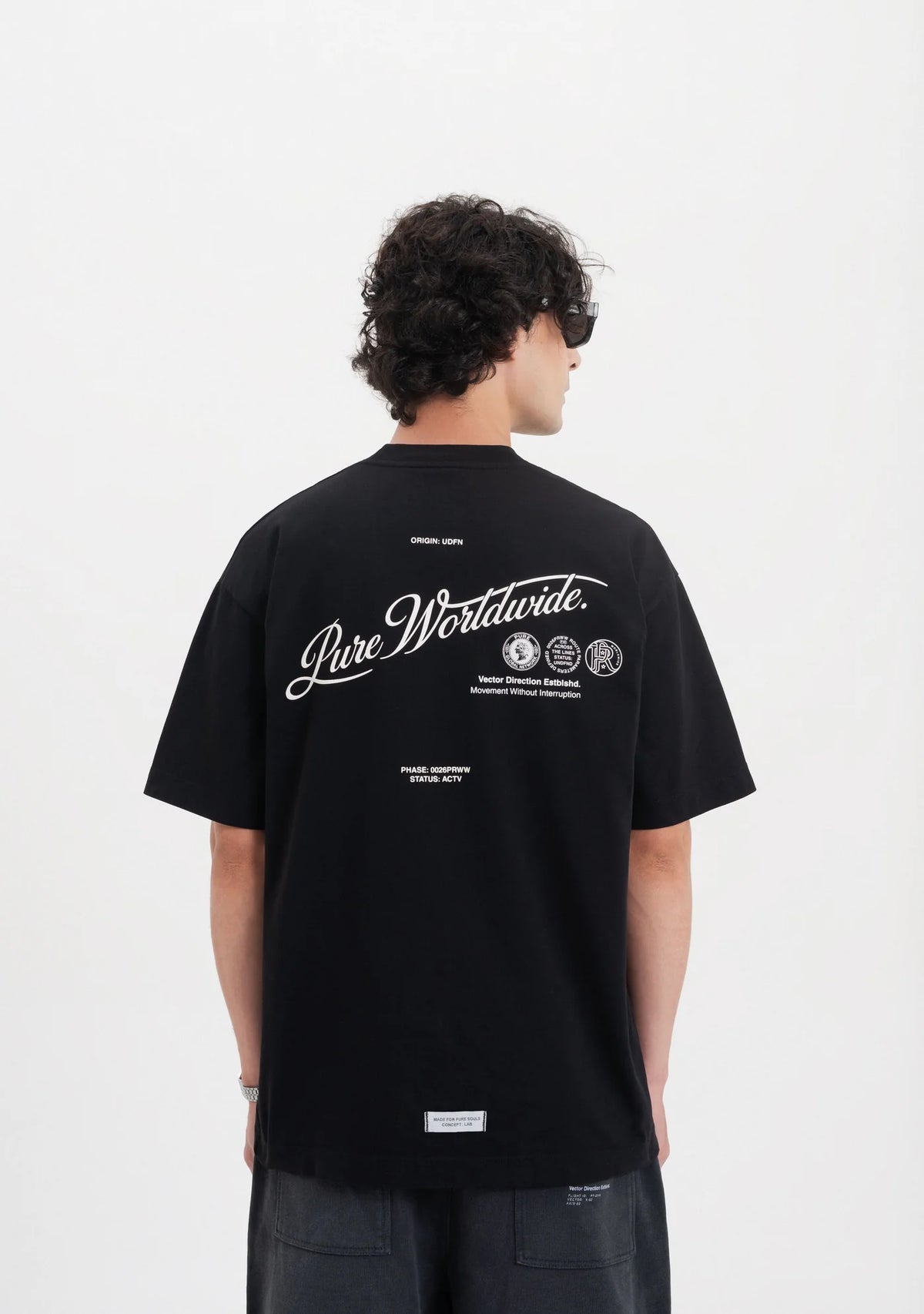 PURE ATL TEE - BLACK