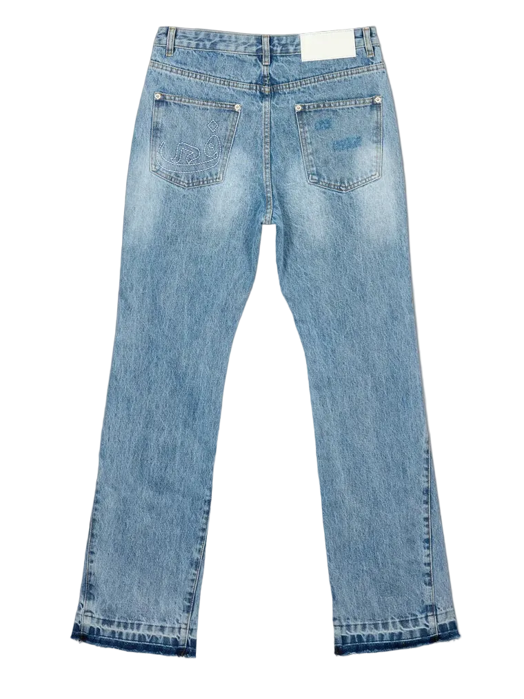 VISION FLARE JEANS - BLUE