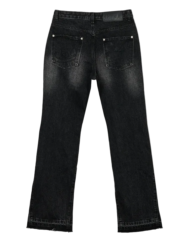 VISION FLARE JEANS - BLACK