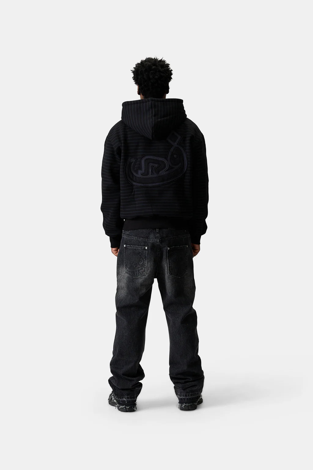 VISION FLARE JEANS - BLACK