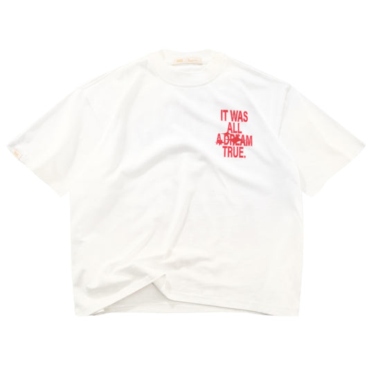 TRUE DREAM BOXY TEE - IVORY