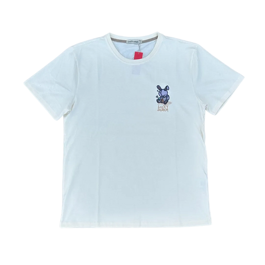 LUCKY CHARM SMALL LOGO TEE SAND