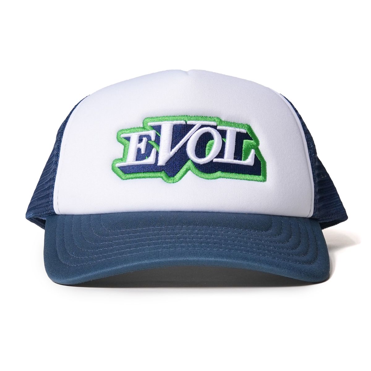 EVOL OUTLINE CAP - NAVY BLUE