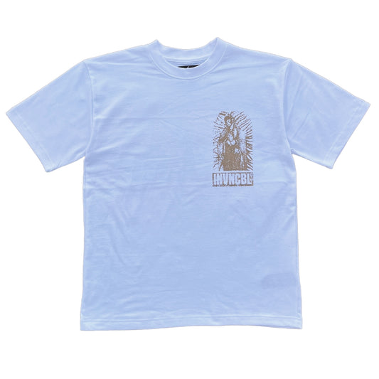 INVNCBL GOD VS SELF - WHITE TEE