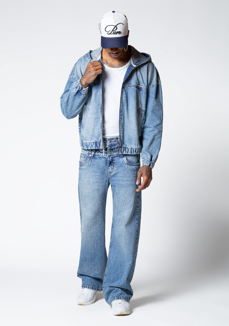 PURE DOPAMINE CAP - WHITE/NAVY