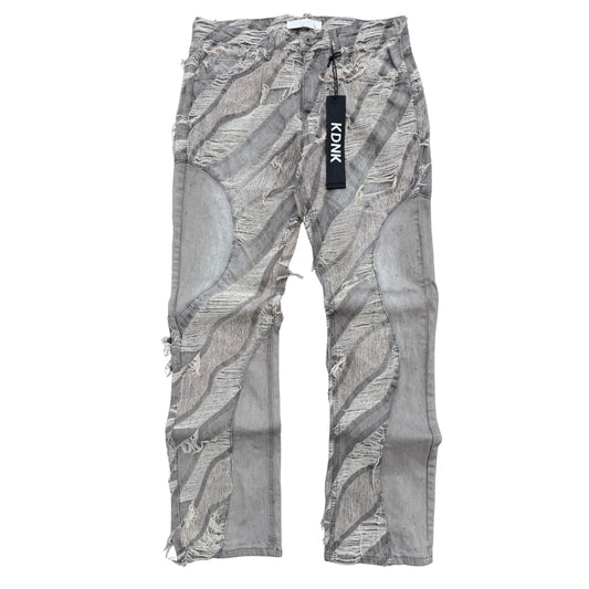KDNK JACQUARD JEANS - GREY