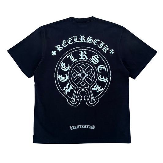 REELISTIK EMBLEM TEE - WASHED BLACK