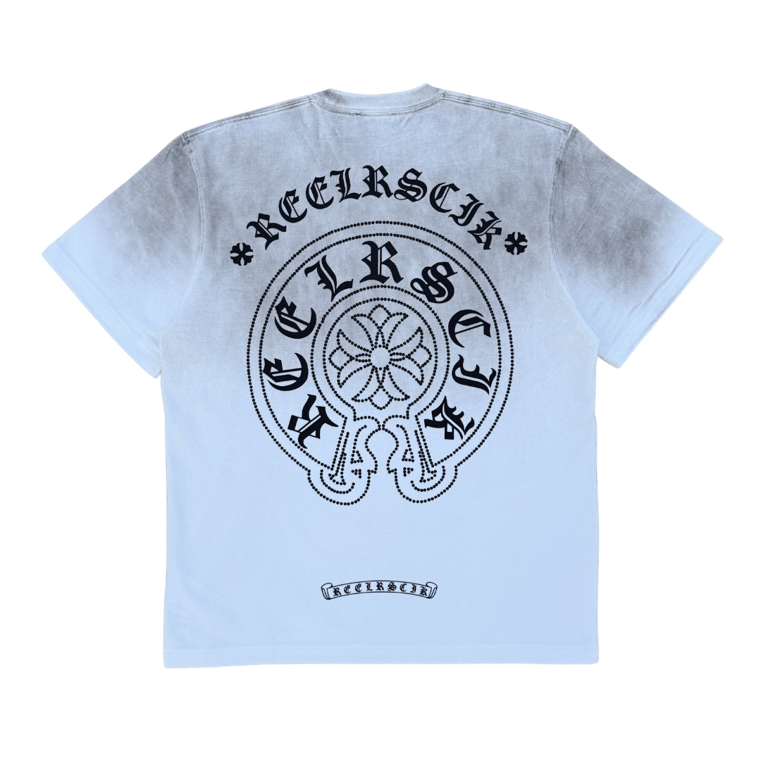 REELISTIK EMBLEM TEE - WASHED WHITE