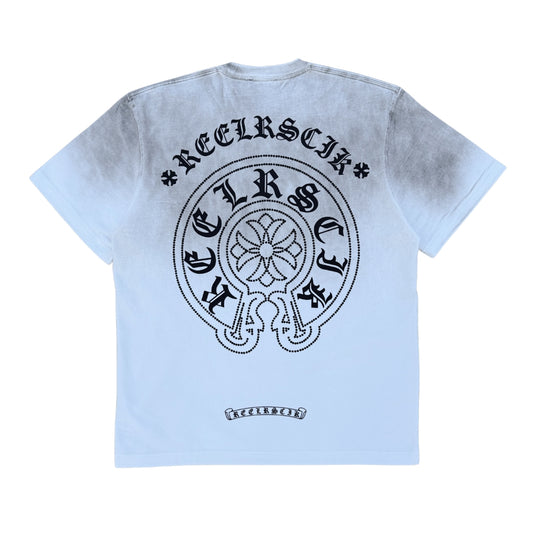 REELISTIK EMBLEM TEE - WASHED WHITE