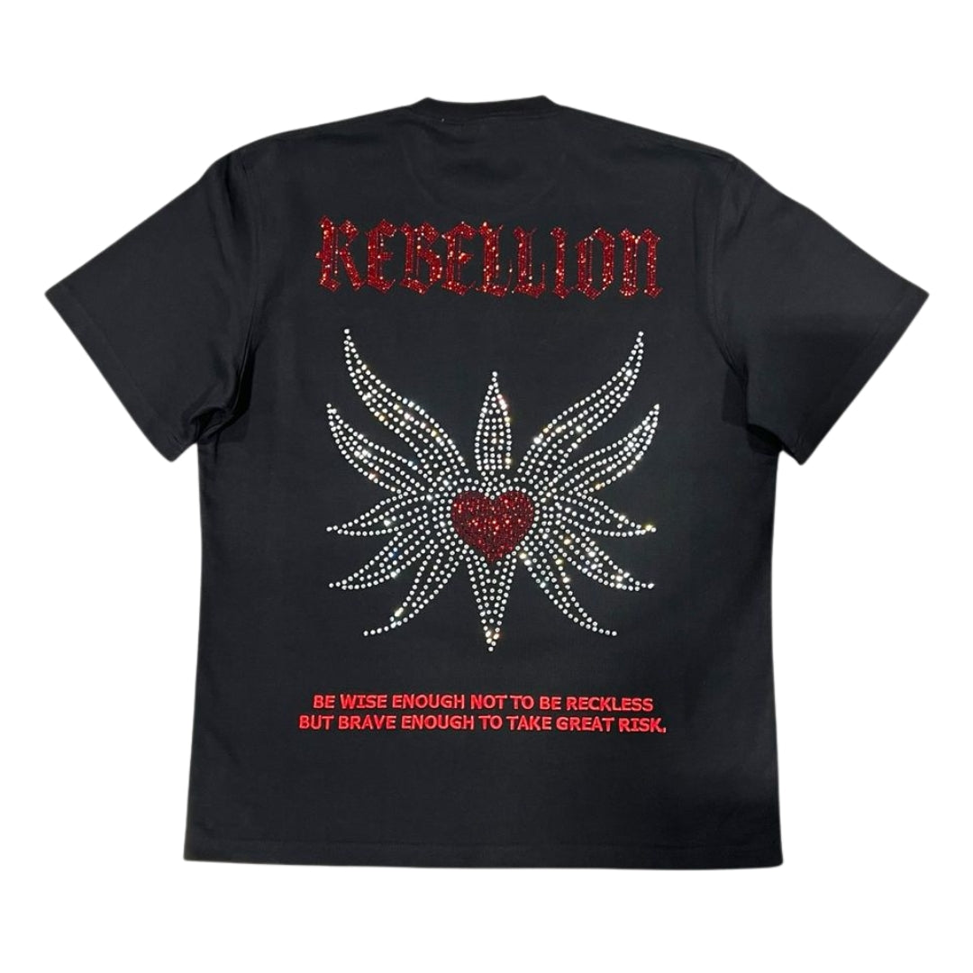 REELISTIK REBELLION TEE - BLACK