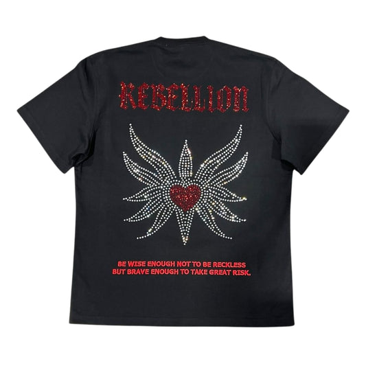 REELISTIK REBELLION TEE - BLACK