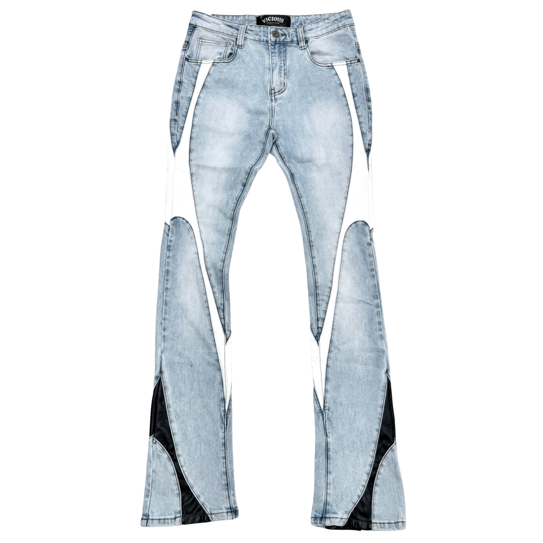 VICIOUS STACK DENIM - LIGHT BLUE