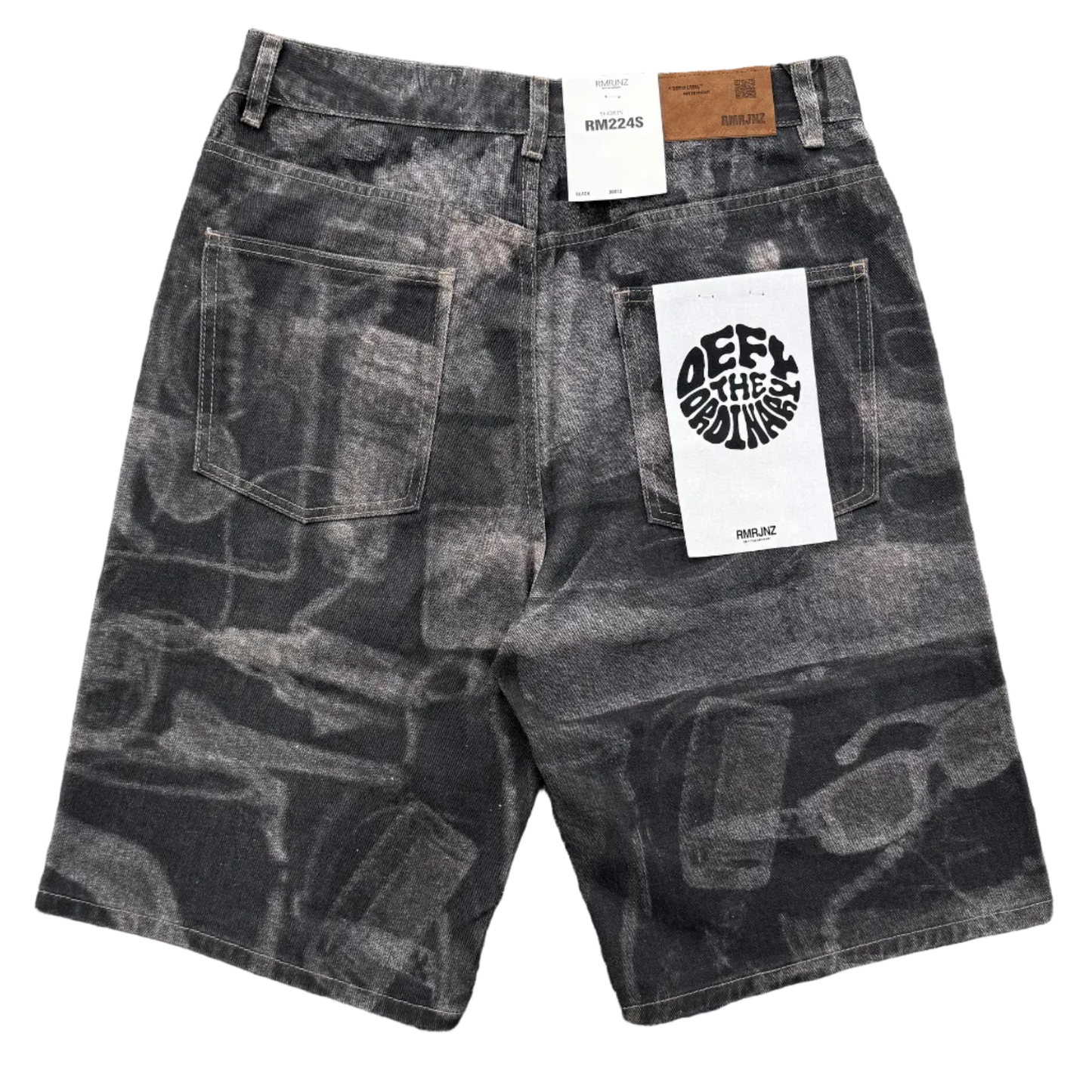 ARMOR JEANS JORTS - GREY