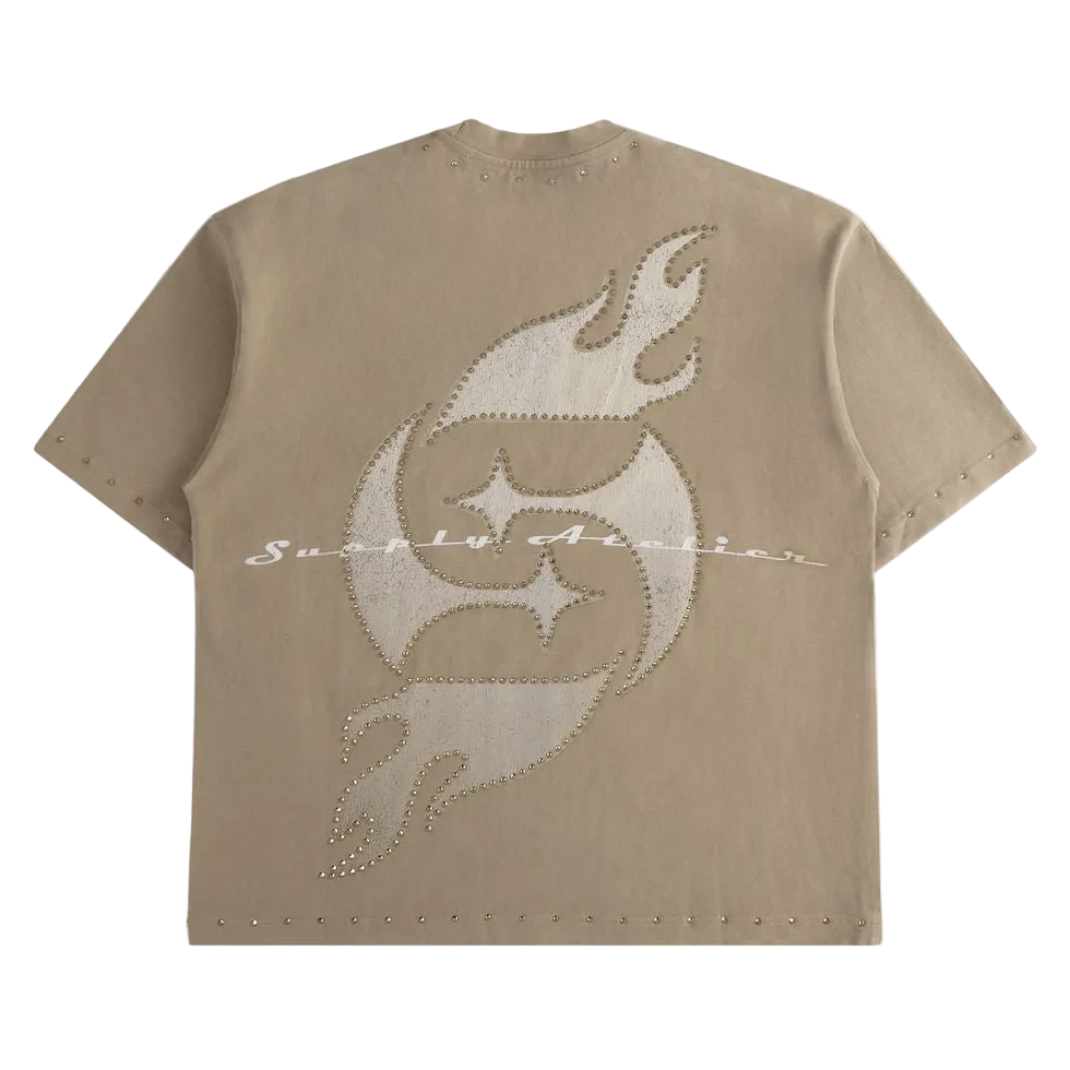 SUPPLY PRAYER TEE - BEIGE